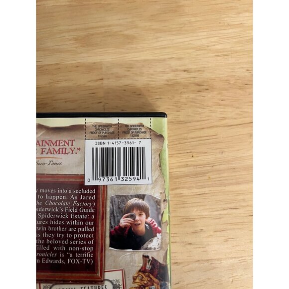 The Spiderwick Chronicles 2008 DVD Fantasy Adventure Freddie Highmore Pre-Owned - Picture 4 of 5